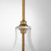 Quorum - 8002-1-47 - One Light Pendant - Tilbrook - Brushed Brass