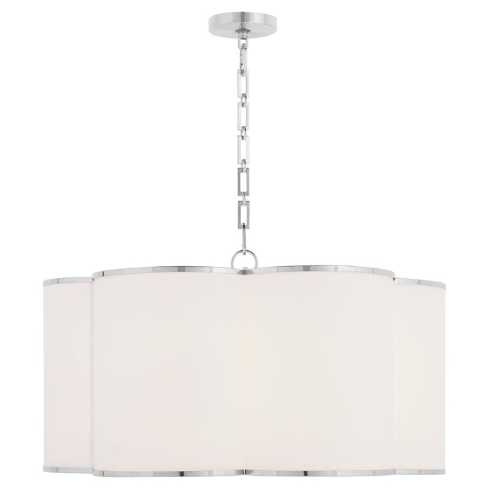 Quorum - 8228-6-14 - Six Light Pendant - Belinder - Chrome