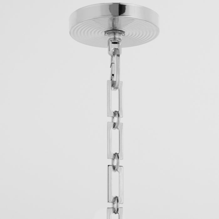 Quorum - 8228-6-14 - Six Light Pendant - Belinder - Chrome