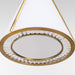 Quorum - 8382-3-47 - Three Light Pendant - Gorham - Brushed Brass