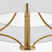 Quorum - 841-4-47 - Four Light Pendant - Imperial - Brushed Brass