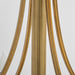 Quorum - 841-4-47 - Four Light Pendant - Imperial - Brushed Brass