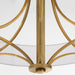 Quorum - 841-6-47 - Six Light Pendant - Imperial - Brushed Brass
