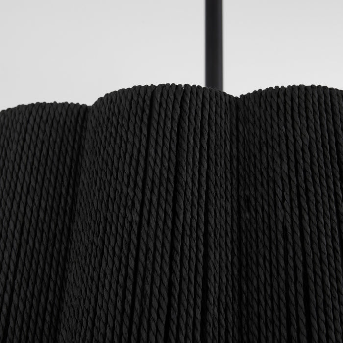 Quorum - 851-3-59 - Three Light Pendant - Anton - Matte Black