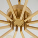 Quorum - 8561-12-80 - 12 Light Pendant - Karnes - Aged Brass