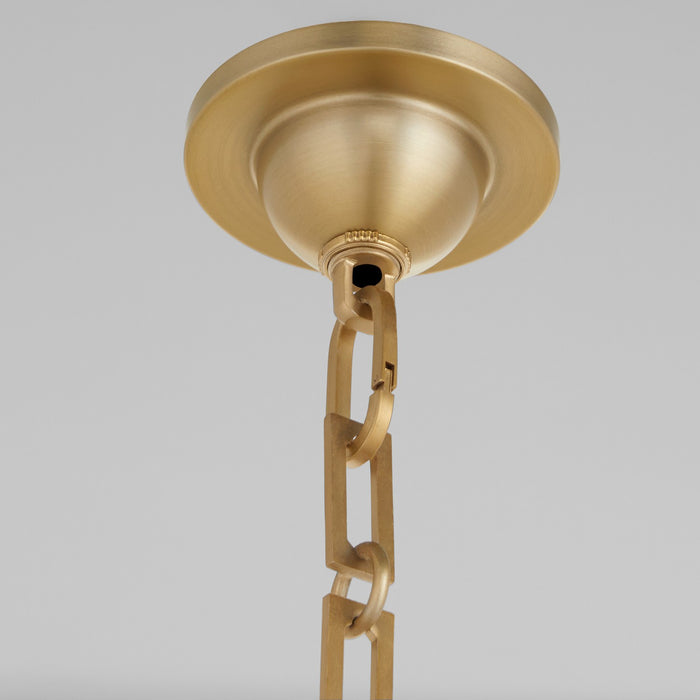 Quorum - 8561-12-80 - 12 Light Pendant - Karnes - Aged Brass