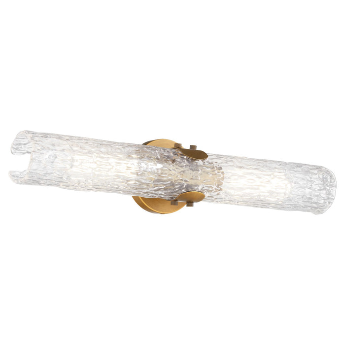 Quorum - 593-2-147 - Two Light Wall Sconce - Meriam - Brushed Brass