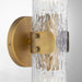 Quorum - 593-2-147 - Two Light Wall Sconce - Meriam - Brushed Brass