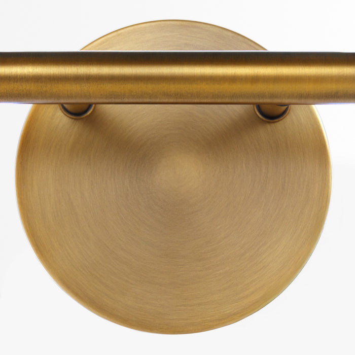 Quorum - 593-4-47 - Four Light Vanity - Meriam - Brushed Brass