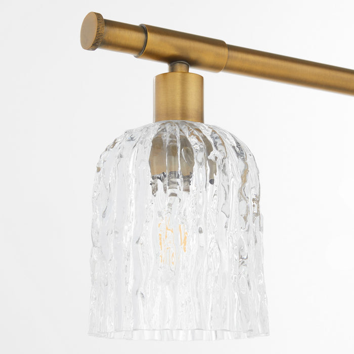 Quorum - 593-4-47 - Four Light Vanity - Meriam - Brushed Brass