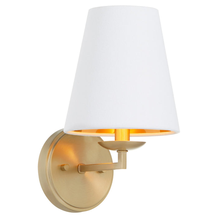 Quorum - 5562-1-80 - One Light Wall Mount - Karnes - Aged Brass