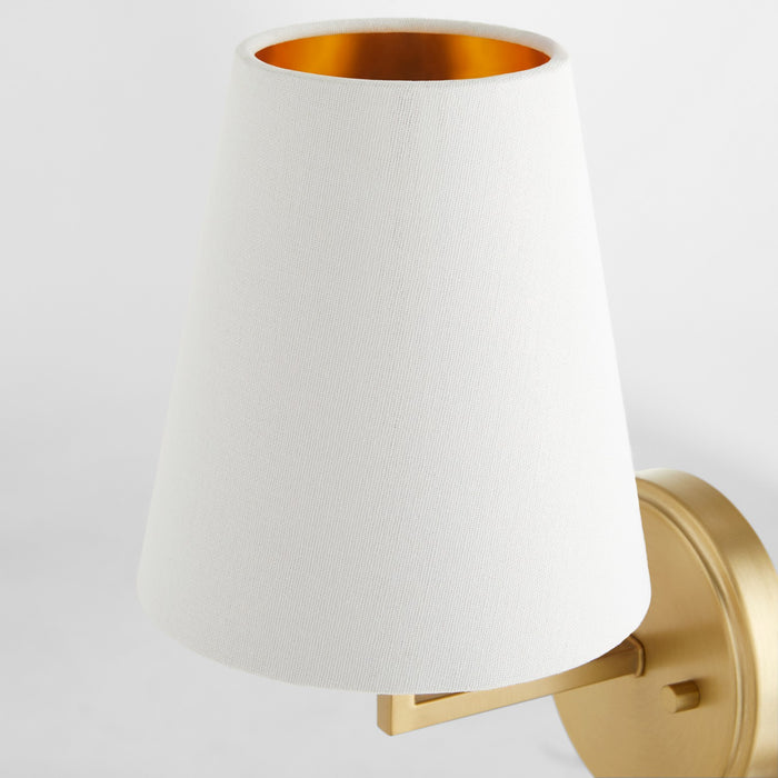 Quorum - 5562-1-80 - One Light Wall Mount - Karnes - Aged Brass