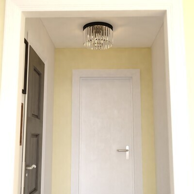 Vaxcel - C0321 - Three Light Flush Mount - Allerton - Matte Black