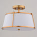 Vaxcel - C0328 - Two Light Semi-Flush Mount - Marion - Mystic Gold