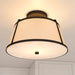 Vaxcel - C0329 - Two Light Semi-Flush Mount - Marion - Matte Black