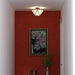Vaxcel - C0330 - Two Light Semi-Flush Mount - Burnett - Matte Black