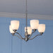 Vaxcel - H0312 - Five Light Chandelier - Bellwood - Satin Nickel