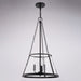 Vaxcel - P0437 - Three Light Pendant - Rochester - Matte Black