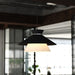 Vaxcel - P0440 - One Light Pendant - Loomis - Matte Black