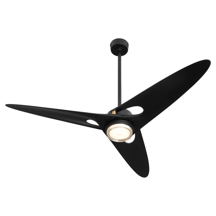 Oxygen - 3-132-15 - 60"Ceiling Fan - Apogee - Black