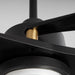Quorum - 3-132-15 - 60"Ceiling Fan - Apogee - Matte Black|Aged Brass