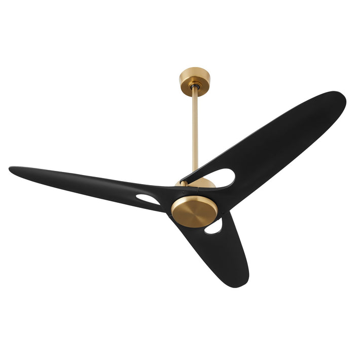 Oxygen - 3-132-40 - 60"Ceiling Fan - Apogee - Aged Brass