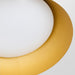 Quorum - 3-206-650 - LED Ceiling Mount - Lucci - White|Industrial Brass