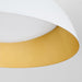 Quorum - 3-206-650 - LED Ceiling Mount - Lucci - White|Industrial Brass