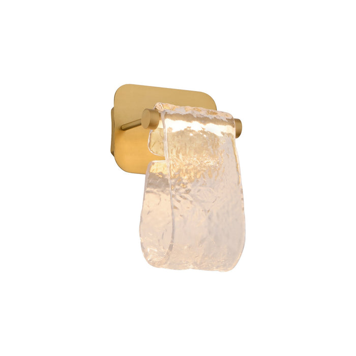 Oxygen - 3-502-40 - LED Wall Sconce - Veer - Aged Brass