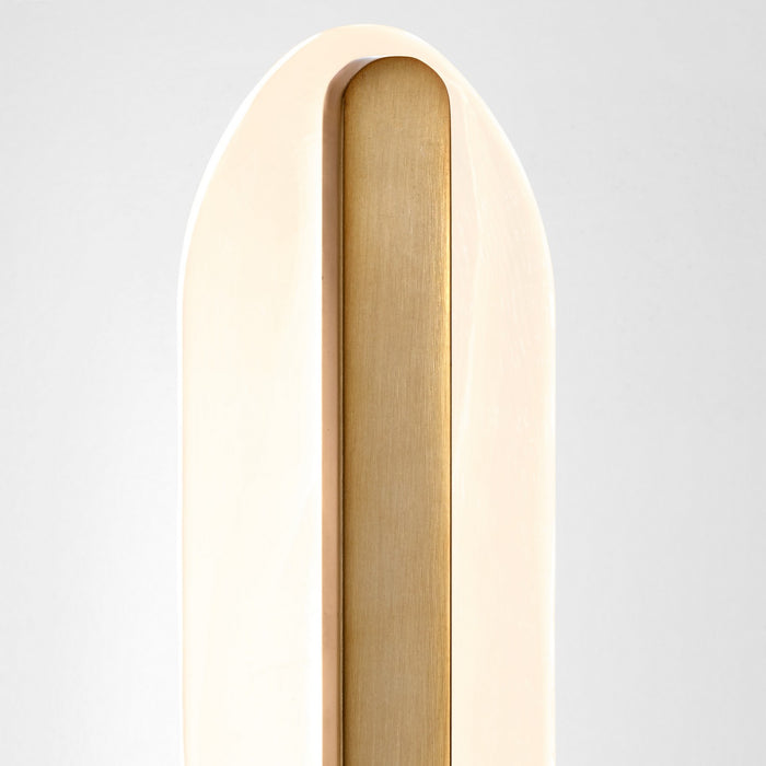 Quorum - 3-5145-56 - LED Wall Sconce - Avian - Brushed Brass