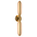 Quorum - 3-5146-56 - LED Vanity - Avian - Brushed Brass