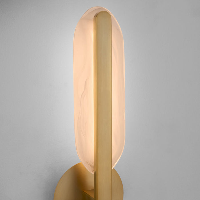 Oxygen - 3-5146-56 - LED Vanity - Avian - Brushed Brass