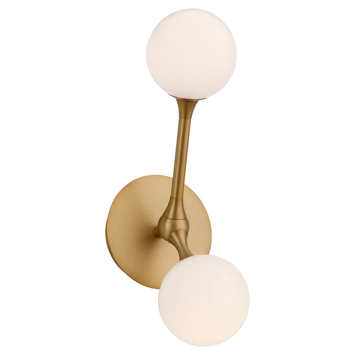 Quorum - 3-546-56 - LED Wall Sconce - Orbe - Brushed Brass