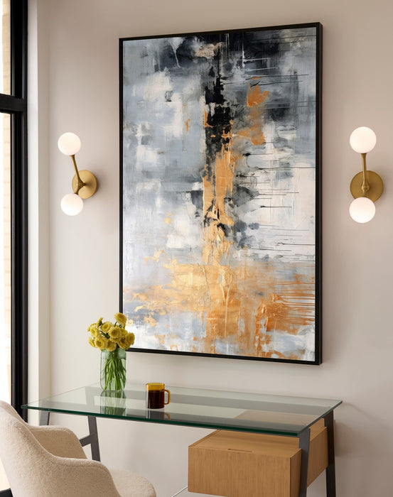 Quorum - 3-546-56 - LED Wall Sconce - Orbe - Brushed Brass