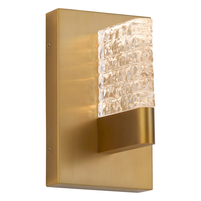 Quorum - 3-550-56 - LED Wall Sconce - Gamma - Brushed Brass