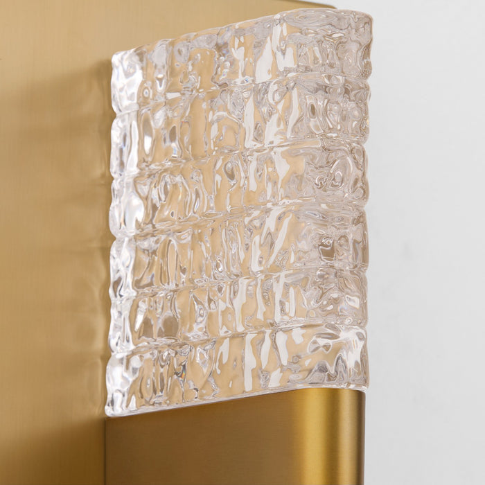 Quorum - 3-550-56 - LED Wall Sconce - Gamma - Brushed Brass