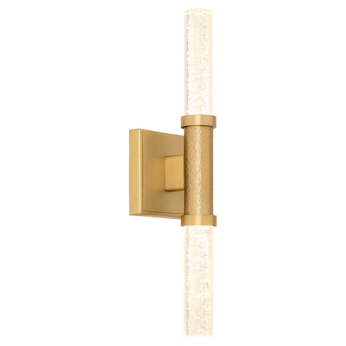 Oxygen - 3-580-40 - LED Wall Sconce - Monet - Aged Brass