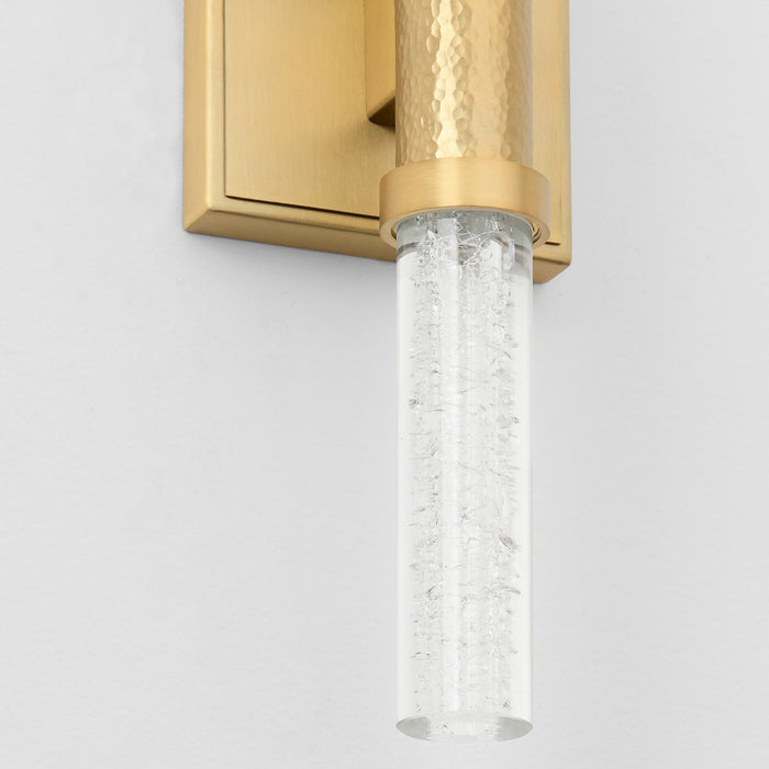 Oxygen - 3-580-40 - LED Wall Sconce - Monet - Aged Brass