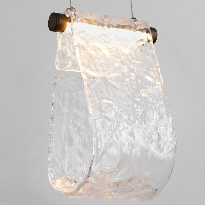 Quorum - 3-602-15 - LED Pendant - Veer - Black