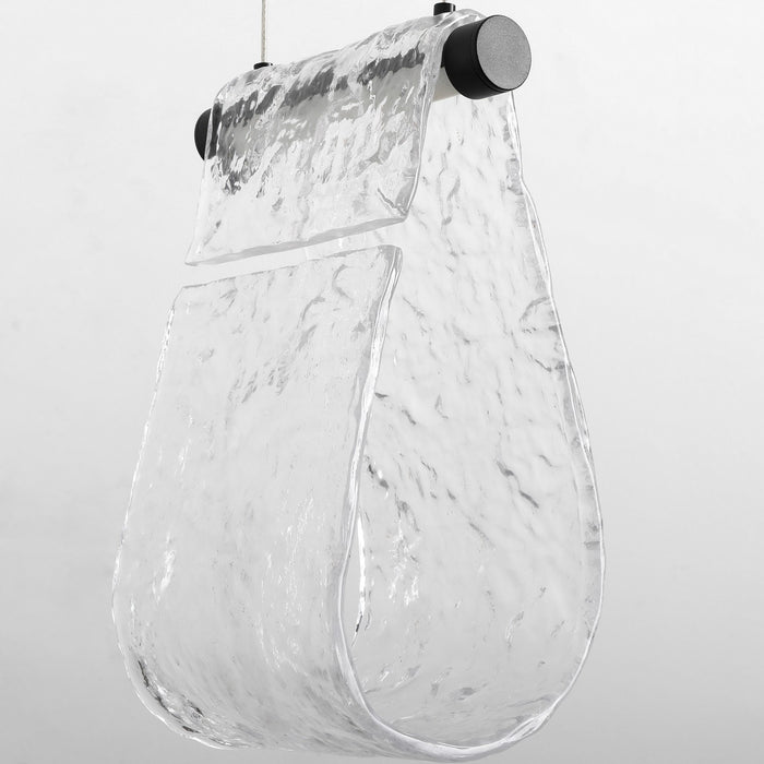 Quorum - 3-602-15 - LED Pendant - Veer - Black