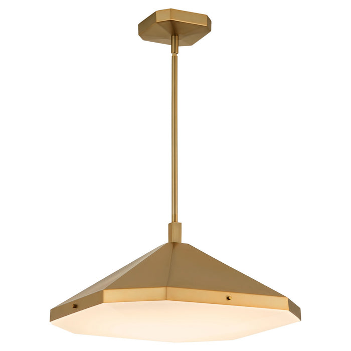 Oxygen - 3-643-56 - LED Pendant - Tempe - Brushed Brass