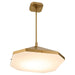 Quorum - 3-643-56 - LED Pendant - Tempe - Brushed Brass