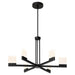 Quorum - 3-650-15 - LED Chandelier - Gamma - Black