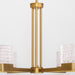 Quorum - 3-650-56 - LED Chandelier - Gamma - Brushed Brass