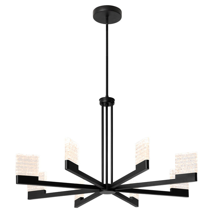 Quorum - 3-651-15 - LED Chandelier - Gamma - Black