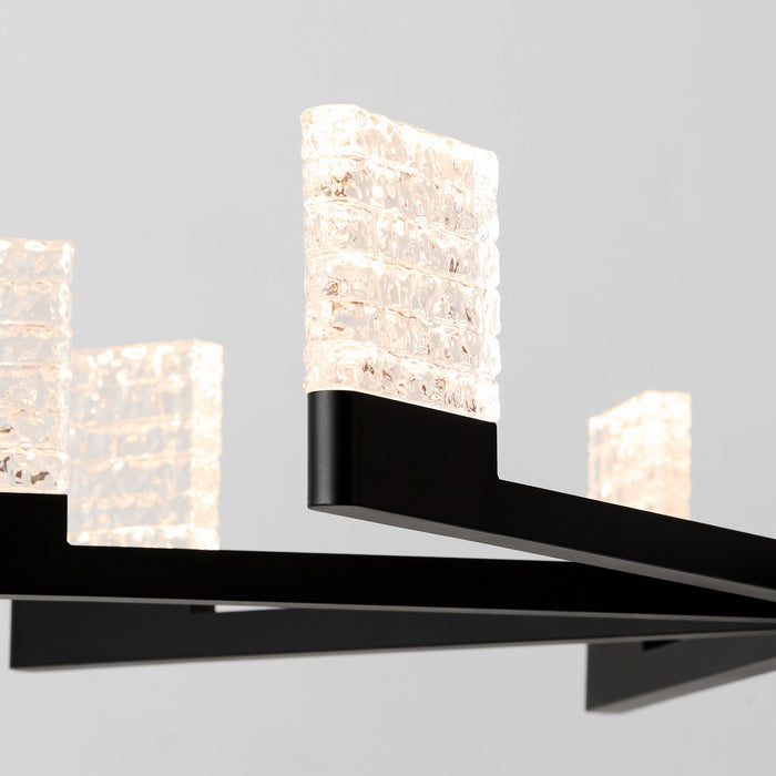 Oxygen - 3-651-15 - LED Chandelier - Gamma - Black