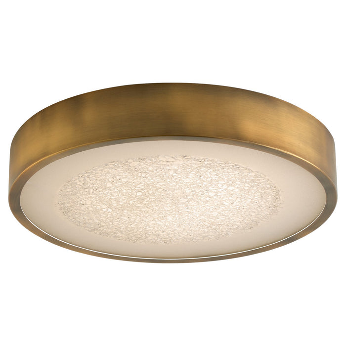 Quorum - 3-655-56 - LED Ceiling Mount - Floe - Brushed Brass