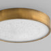 Quorum - 3-655-56 - LED Ceiling Mount - Floe - Brushed Brass