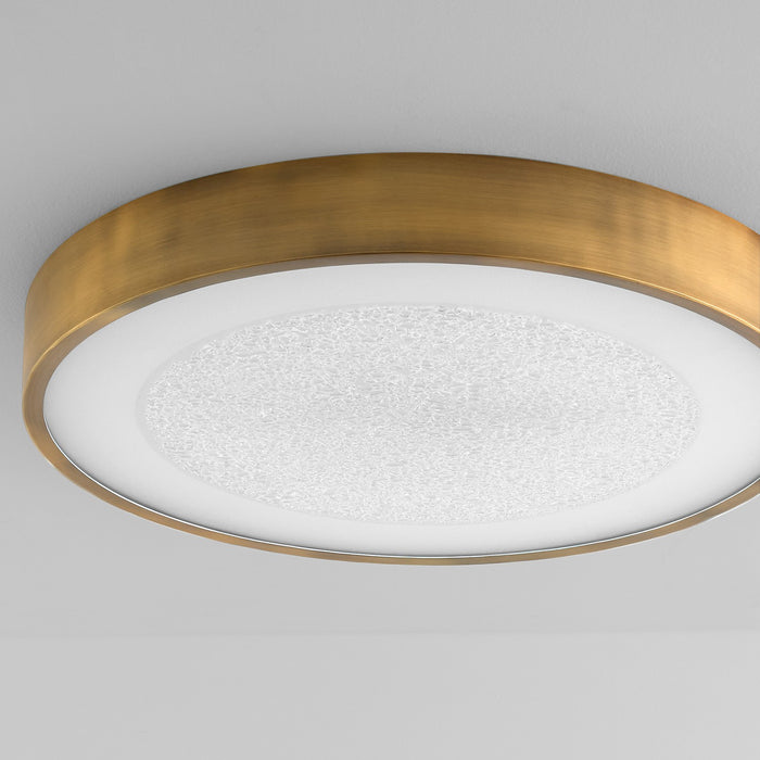 Quorum - 3-656-56 - LED Ceiling Mount - Floe - Brushed Brass