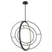 Oxygen - 3-658-15 - LED Pendant - Gallilei - Black